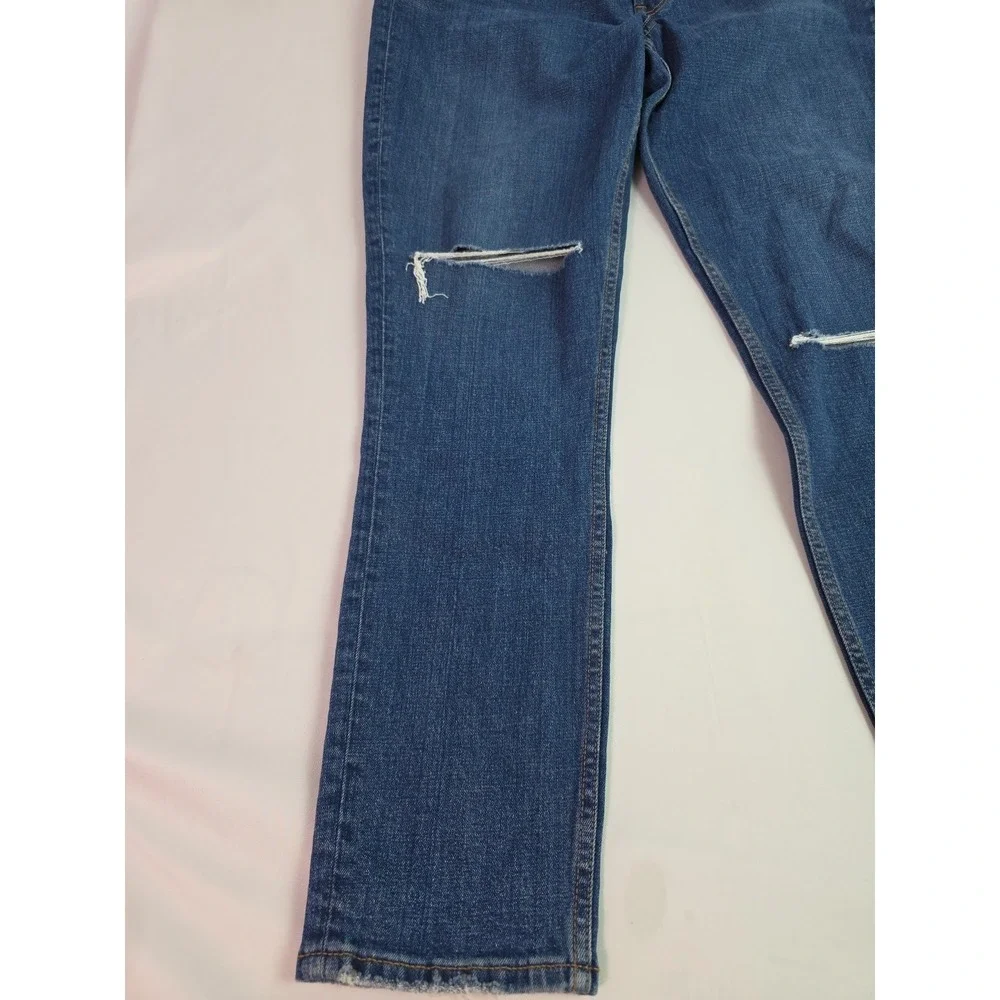 Abercrombie & Fitch Women's Jeans Size 30 Blue The Skinny High Rise Curve Denim